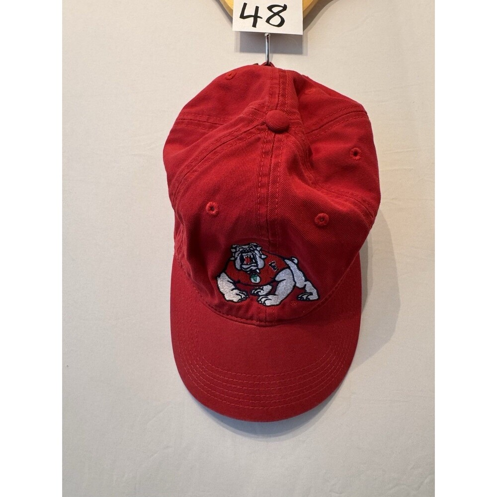 Fresno State Bulldogs Legacy92 Hat Red Adjustable Dad Cap Embroidered NCAA